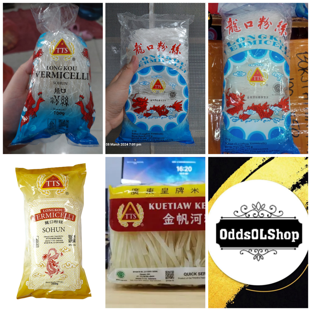 

tts varian kemasan long kou sohun / kuetiaw kering mi mie halal