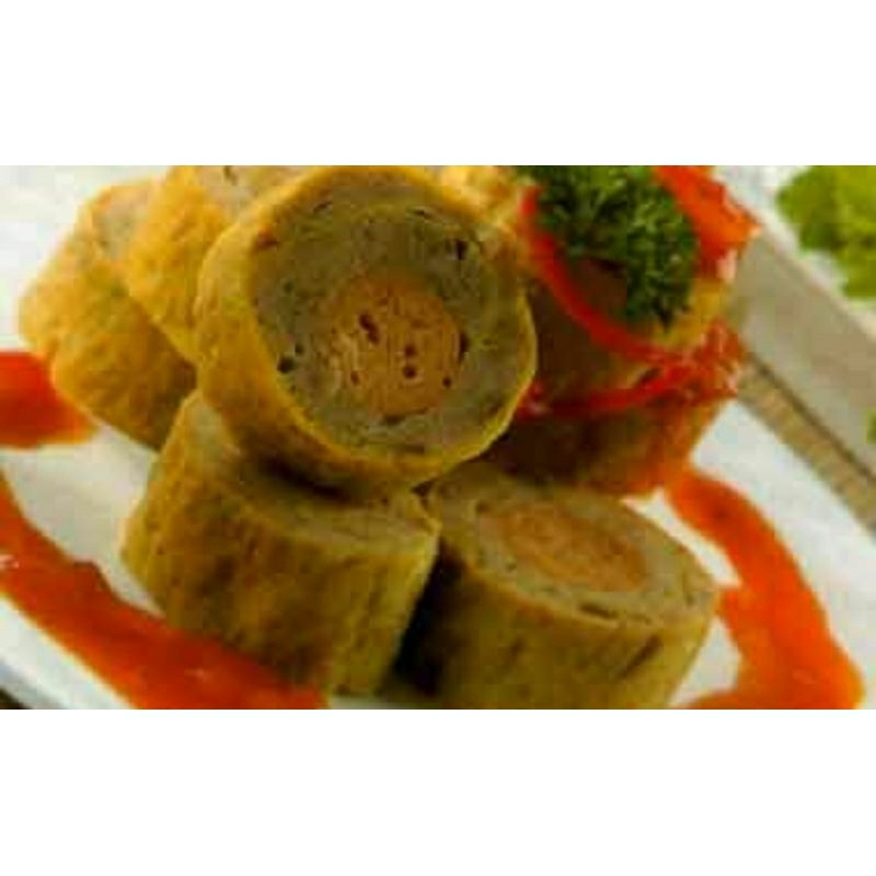 

rolade ayam sosis 1bks isi 50pcs siap goreng