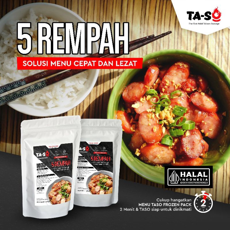 

SOSIS TASO Ayam khas Taiwan 5 REMPAH