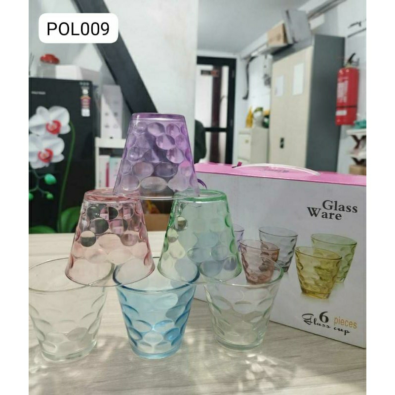 Suli Gelas Kaca Warna Warni