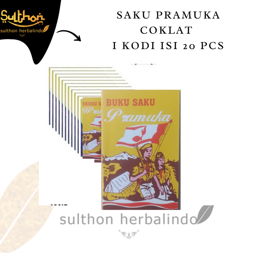 Buku Saku Pramuka Coklat , 1 Kodi Isi 20