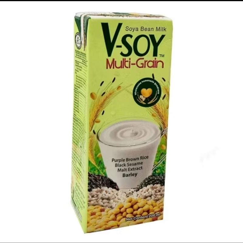 

V-Soy Multi Grain Soy Milk 200ml