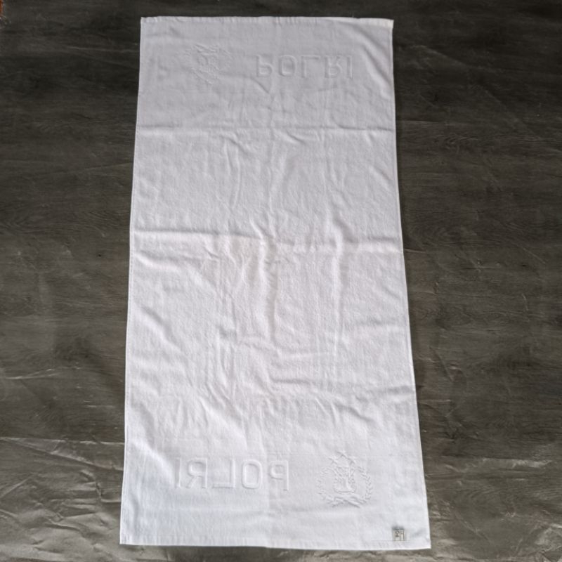 Handuk Putih Jatah POLRI / Handuk Polisi / Handuk Jatah POLRI