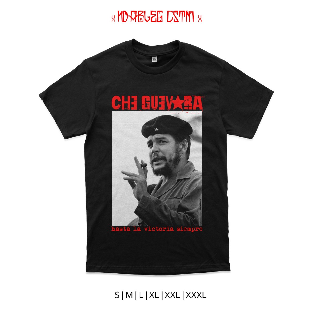kaos tokoh che guevara combed 24s tshirt che guevara