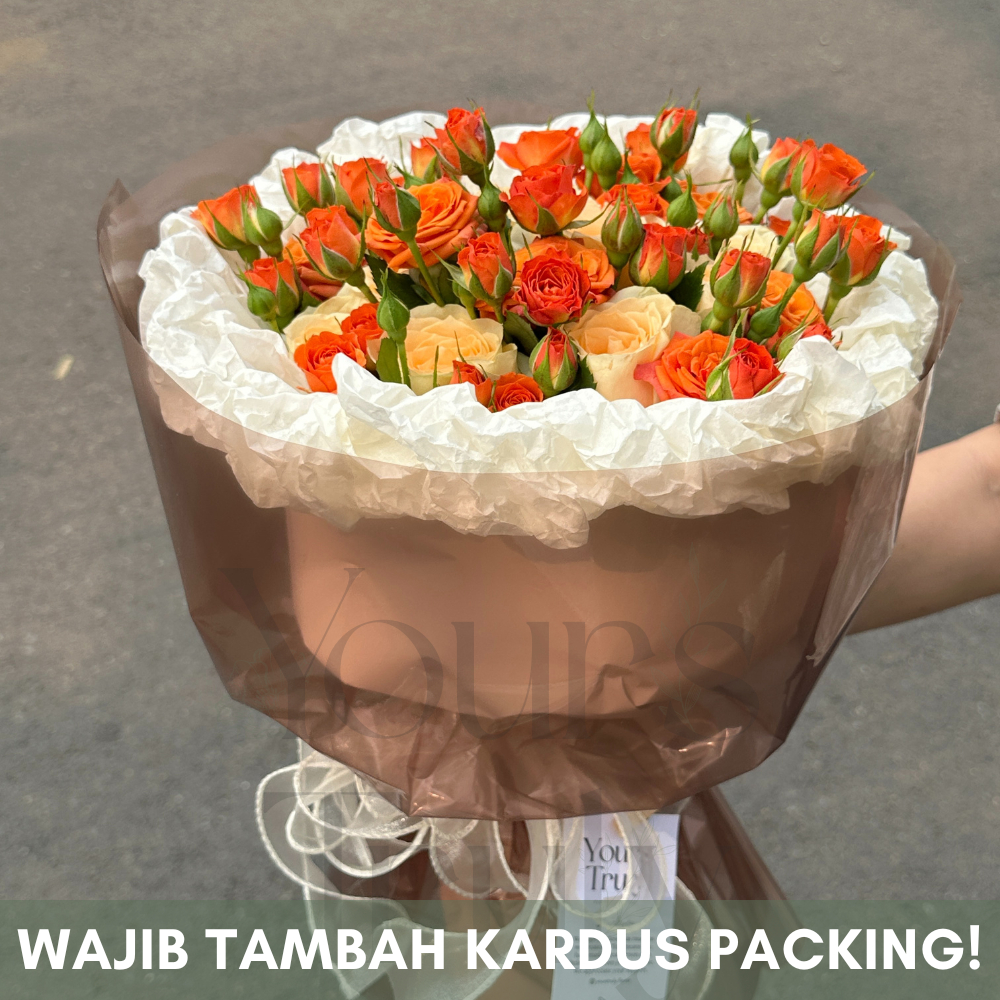 

[5 LEMBAR] KERTAS FLOWER WRAPPING KOREA SYDNEY PAPER FULL COLOR BUNGA BUKET