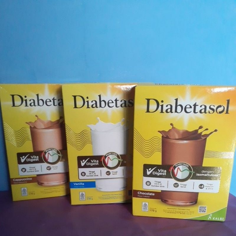 

DEABETASOL MINUMAN TULANG UNTUK PENDERITA DEABETES (GULA DARAH) 170 GRAM