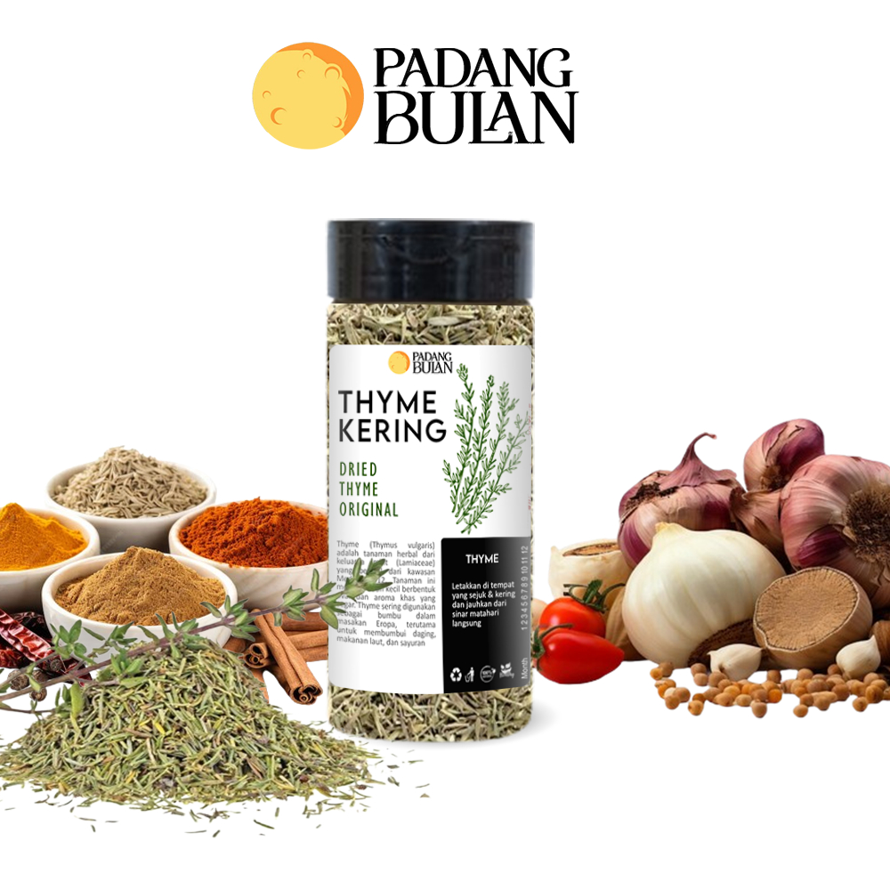 

Daun Thyme 50 Gr Thyme Kering Premium Dried Thyme Leaves - Padangbulan