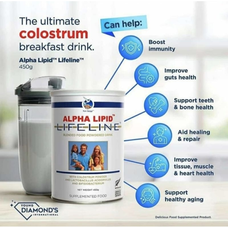 

Susu Lifeline Alpha Lipid Colostrum