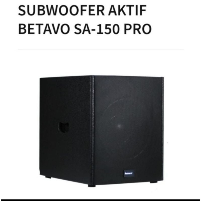 Speaker Aktif Subwoofer BETAVO SA150