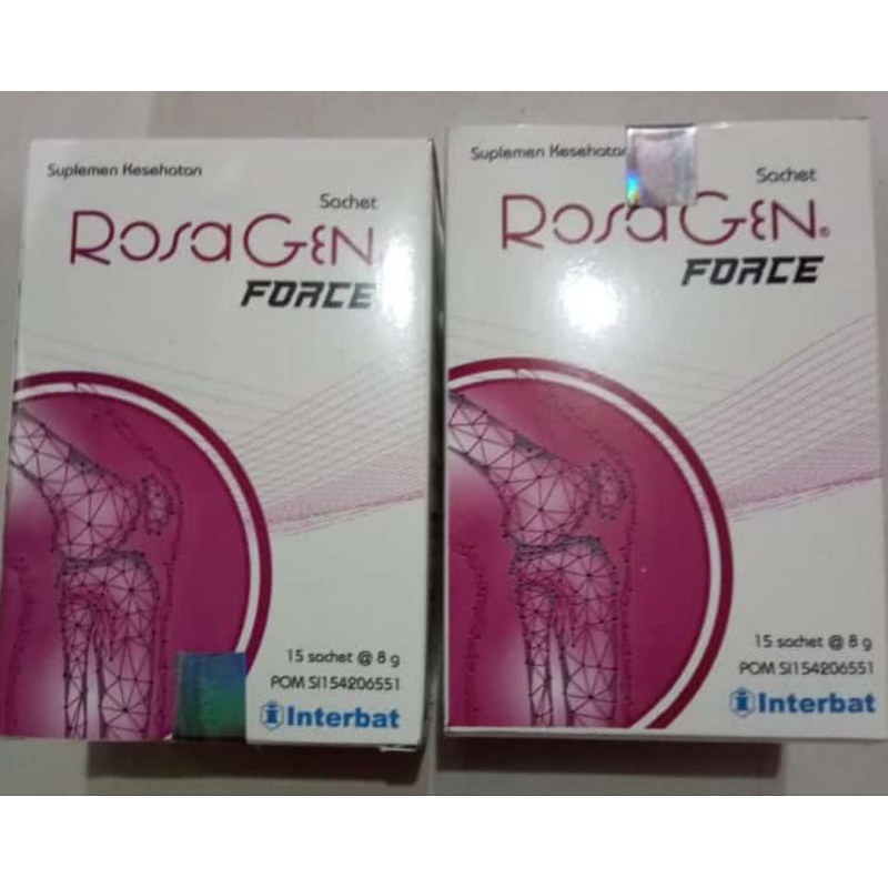 ROSAGEN FORCE SUPLEMEN KESEHATAN TULANG DAN SENDI