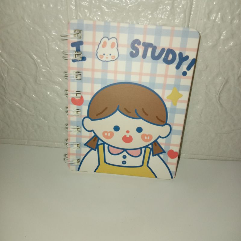 

MAWBELI Notebook A7 Karakter Bergaris Notepad Mini A7 Ring Motif Kawaii Cute Kekinian Cocok Buat Koleksi Kado Gift Hadiah Untuk Orang Tersayang Graduation Wisuda Ulang Tahun Birthday Couple Gift Box Hampers Mini Gift Kekinian Imut Banget Variasi Tersedia