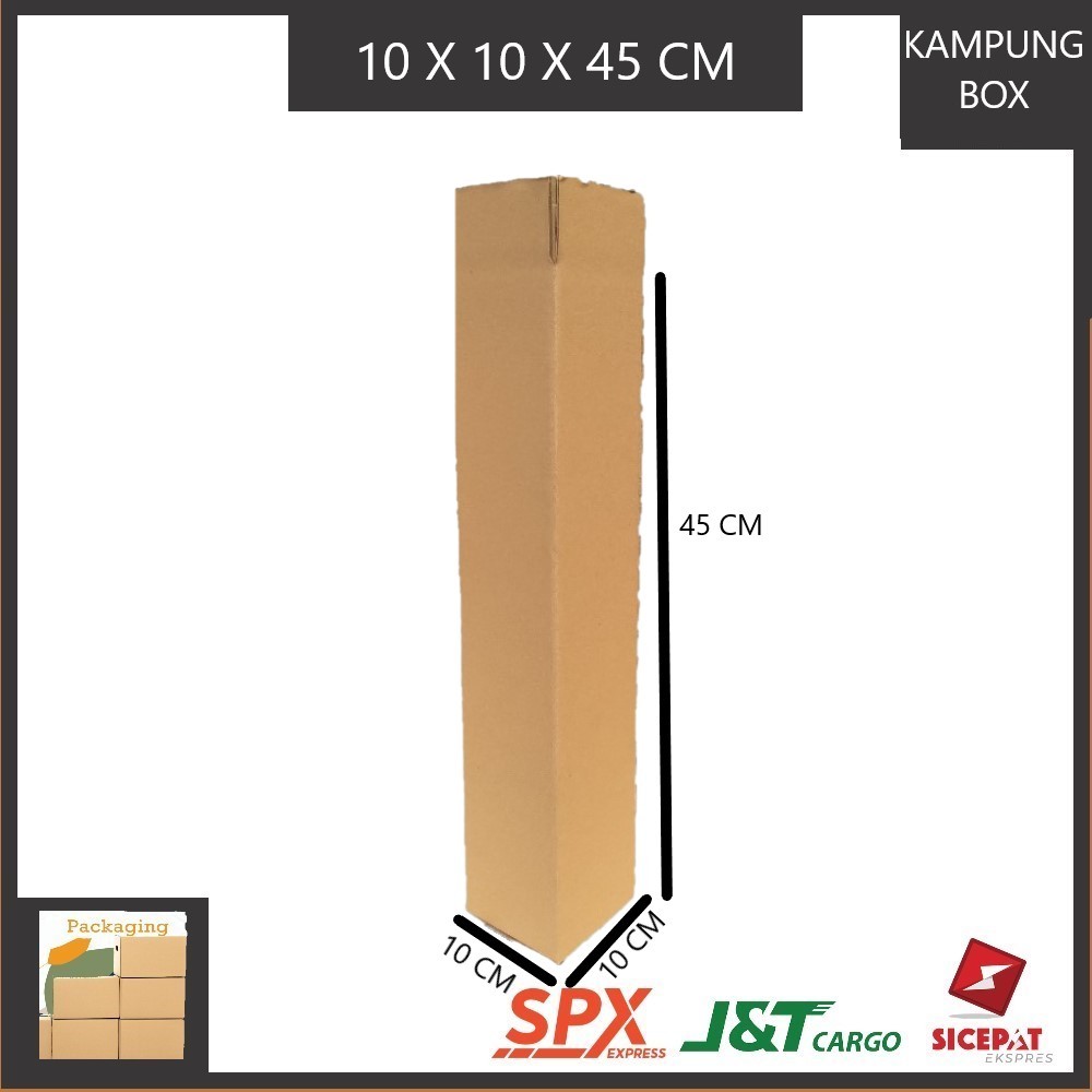 

KARDUS PACKING SINGGLE WALL UKURAN P10xL10xT45