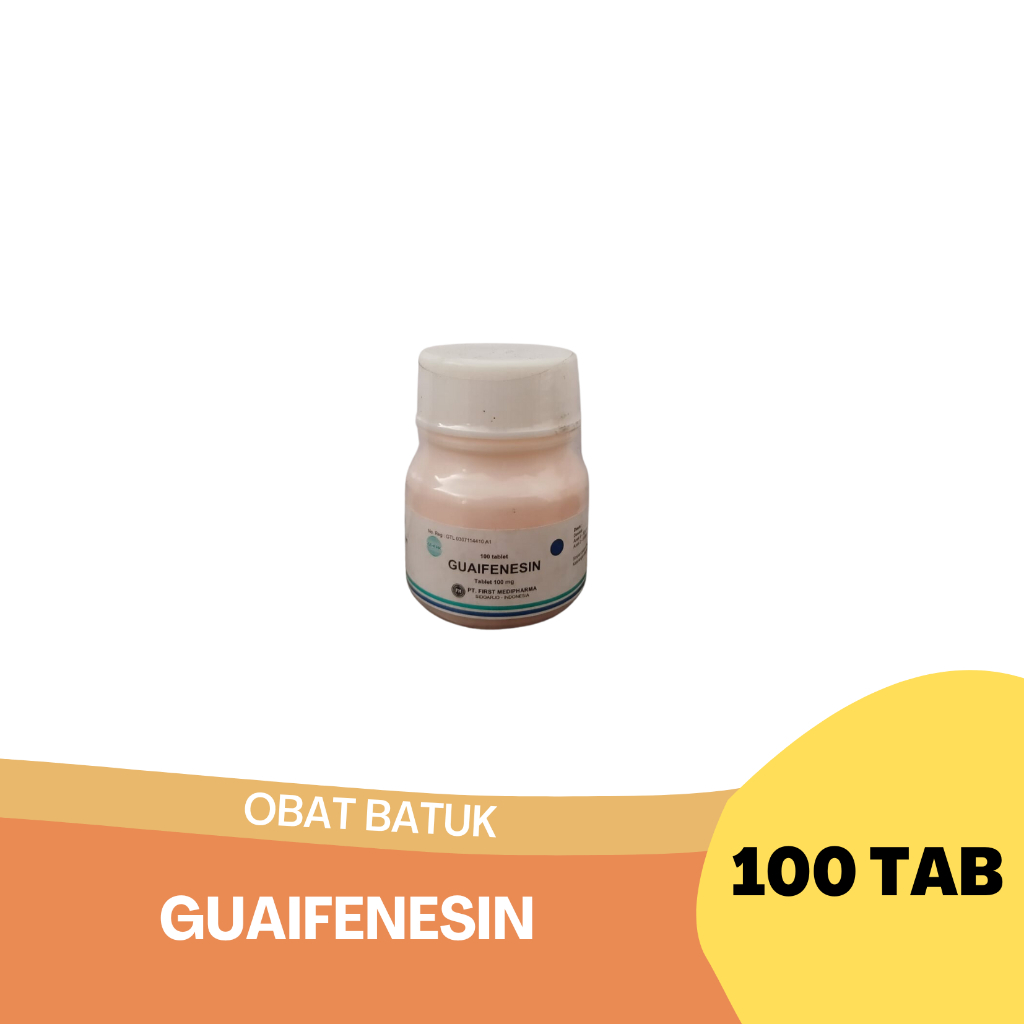 Guaifenesin obat batuk 100 tab