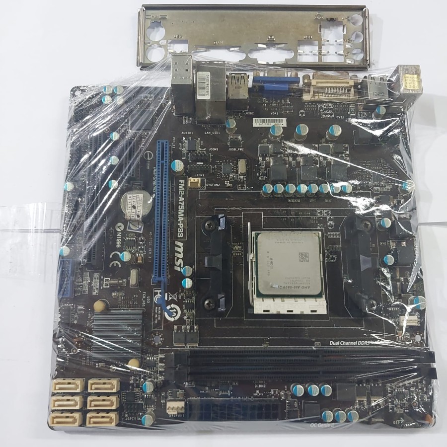Mainboard AMD MSI FM2-A75MA-P33 Socket FM2+ murah