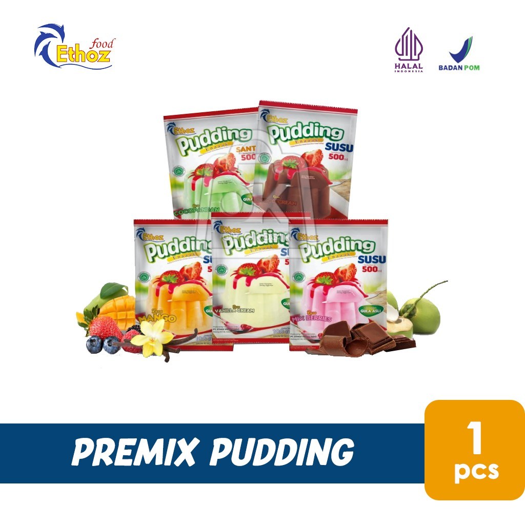 

Pudding Susu Bubuk ETHOZ / Pudding Enak Aneka Rasa (1 Pcs)