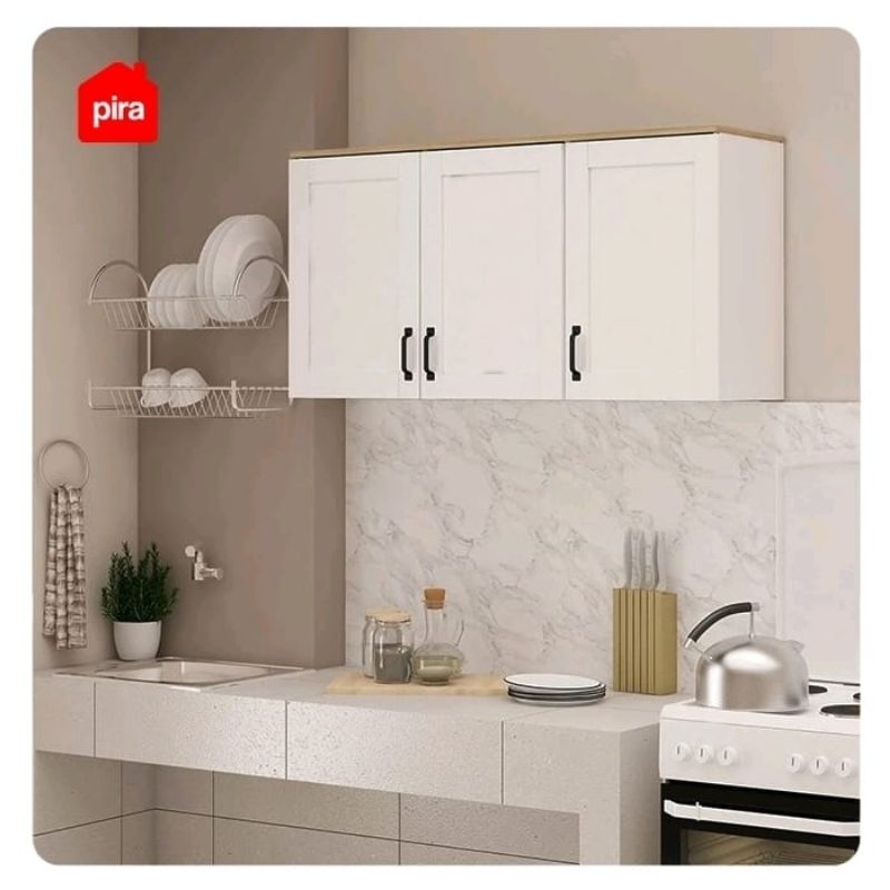 Bufet Dapur / Rak Gantung Pira Bahavarian Ashley KWU 3
