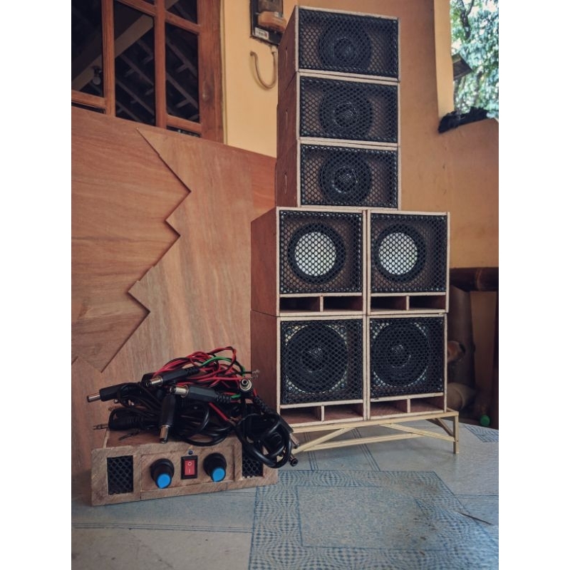 PAKET SOUND MINIATUR 2INCH SIAP BUNYI