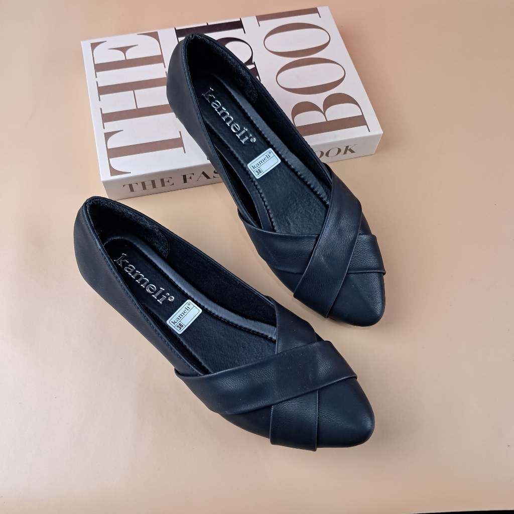 kameli - SLAVINA Sepatu Flatshoes Wanita