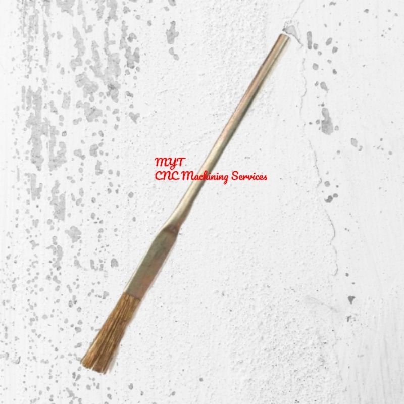 1pcs sikat kawat kuas kawat baja kuningan