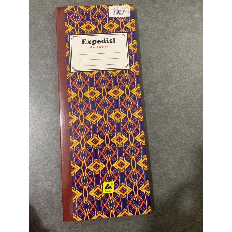

Buku exspedisi garis merah 100 lembar