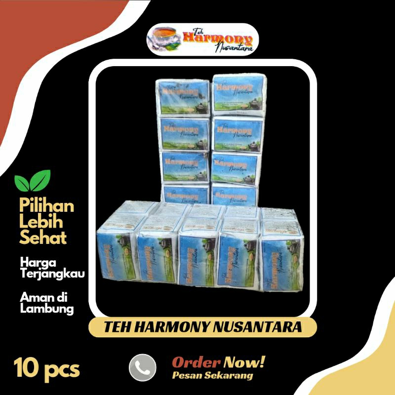 

Teh Harmony Nusantara Isi 10 pak