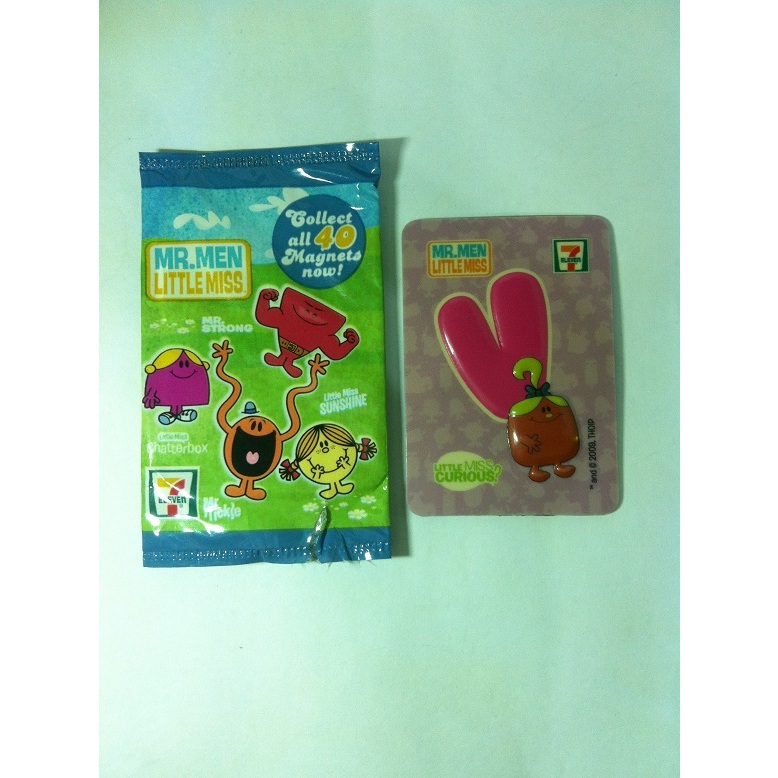 THOIP. Mr. Men Little Miss Magnets - V. Curious by 7-Eleven 2009