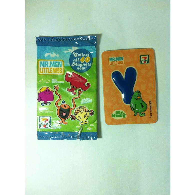 THOIP. Mr. Men Little Miss Magnets - Y. Nosy by 7-Eleven 2009
