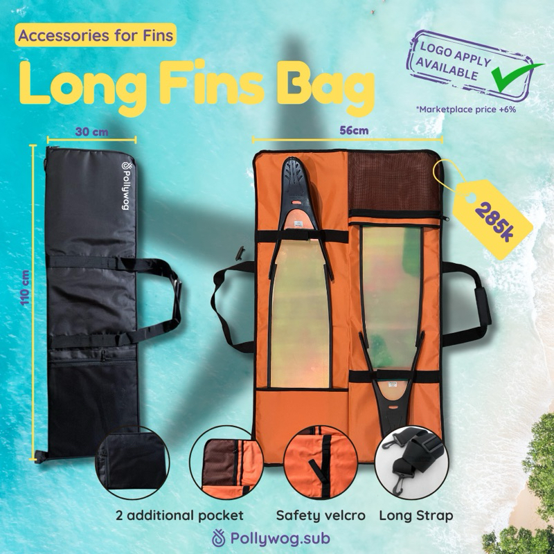 Pollywog Freediving Long Fins Bag