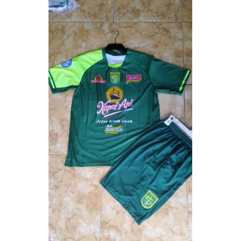 Setelan Persebaya Home Liga 1 BRI Indonesia 2024 2025 Auri