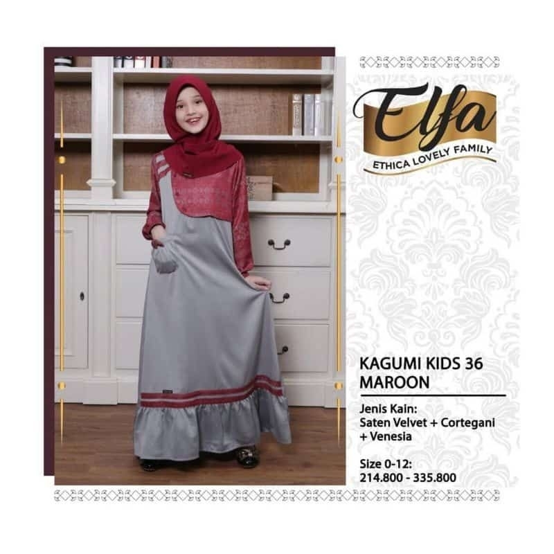 ETHICA GAMIS ANAK KAGUMI KIDS 36