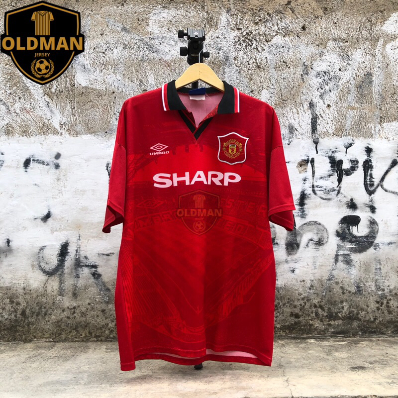 Jersey Original Manchester United 1994 1995 1996 Home - Size XL