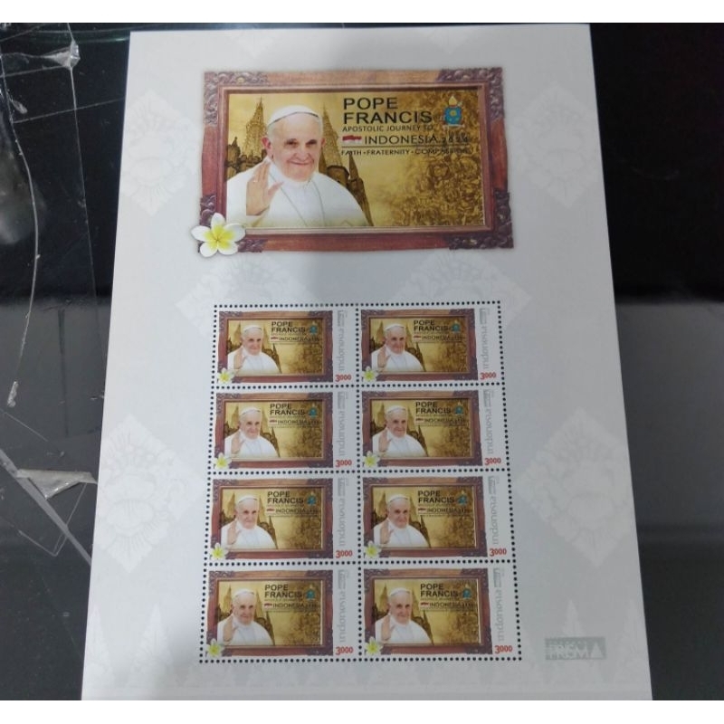 

Prangko Perangko Paus Pope Fransiskus Indonesia 2024