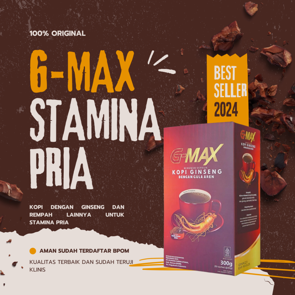 

GFD GMX COFFE kopi rasa ginseng terbaik untuk penguat dan atasi keluar cepat