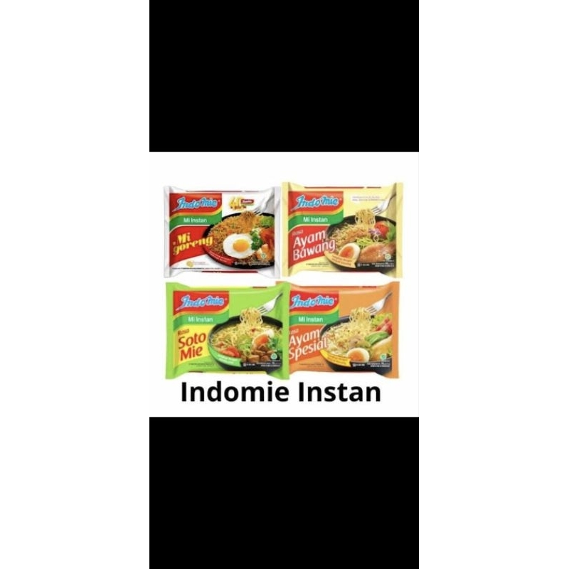 

Mie Indomie Kuah 1 dus isi 40