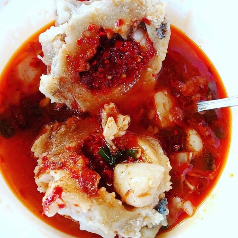 

Bakso ikan Tengiri khas malingping rawon mercon