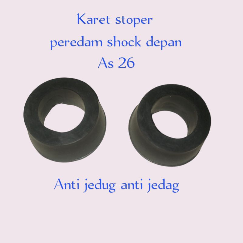 1 Set Karet Stoper Peredam Shock Depan As 26 SUPRA KARISMA VARIO BEAT JUPITER MIO