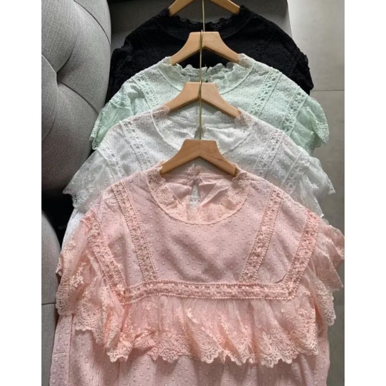 YELNA BLOUSE BANGKOK CATBALL IMPORT PREMIUM