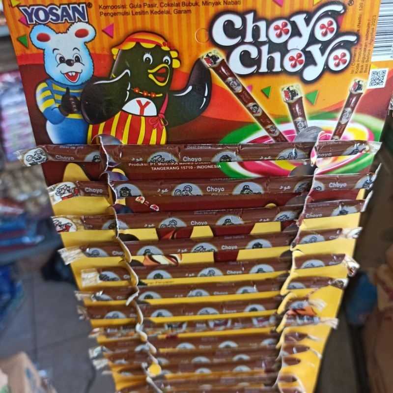 

Choyo Choyo STICK COKLAT JADUL JUMBO - Cokelat stick - Choyo - Choyo