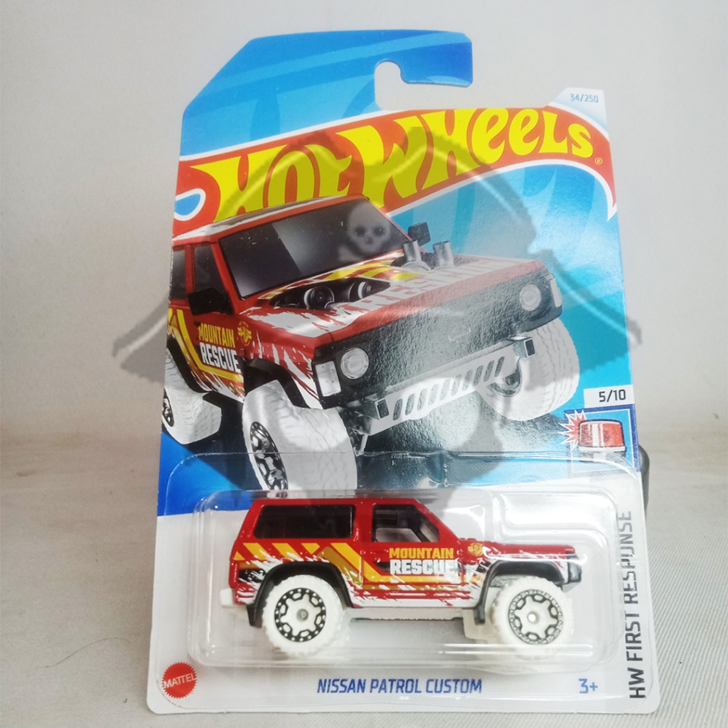 DIECAST HOTWHEELS REAL CAR NISSAN PATROL CUSTOM, HOTWHEELS NISSAN PATROL