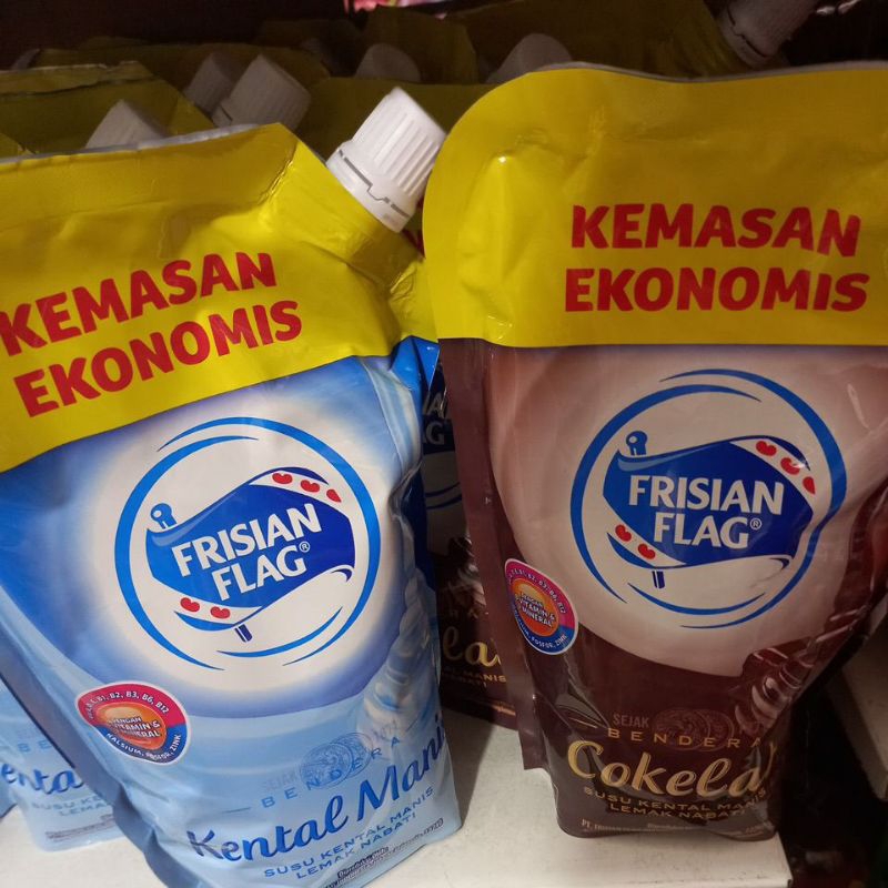 

Susu Bendera Frisian Flag Cokelat/ Vanilla 545g