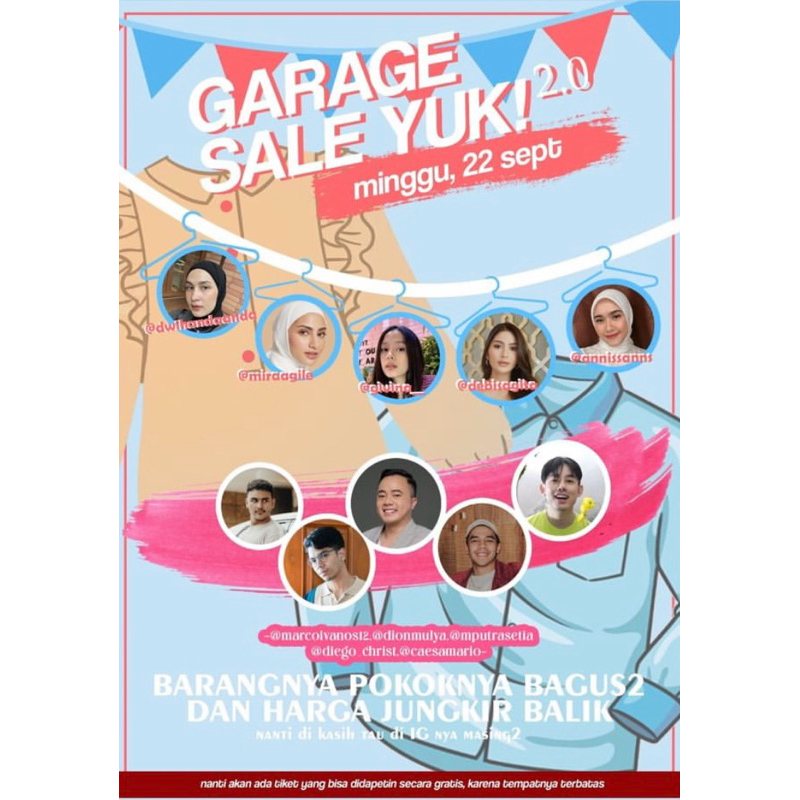 Garage Sale 2.0 (Dwihanda, Miraagile dkk)