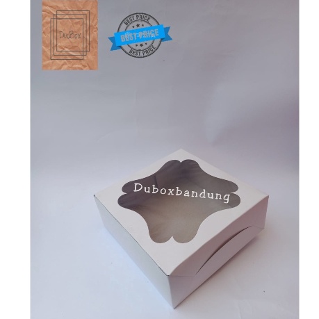 

1pak1pcs Box Ukuran 2x2x75 Duplex laminasi Box Brownies ukuran 2x2x75 Box untuk donatDus Cathering Box kekinian untuk hampers Box duplex ukuran 2x2x75 Dus Nasi KotakBox Brownies sekat