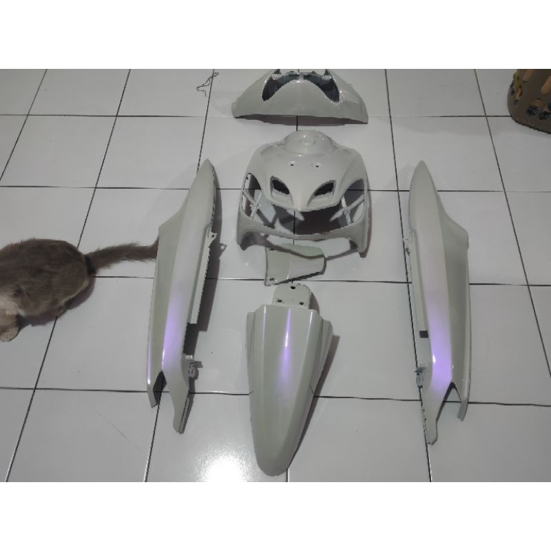 body Mio smile fulset warna custom Exclusive Grey lembayung paket body halus Mio smile warna custom 