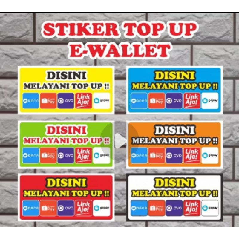 

STIKER T0P√E-WALET,/REK.