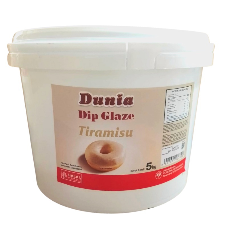 

RB Dunia Dip Glaze Eco 5kg All Variant Topping Donut