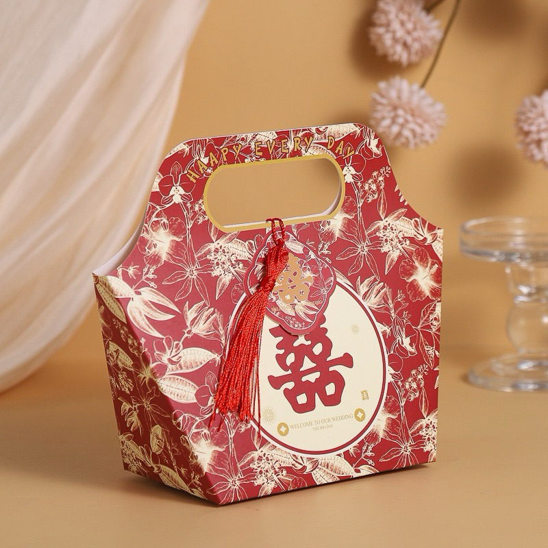 

Joyful Paperbag Tebal Premium Souvenir Sangjit Teapai / Goodie Bag Wedding Shuangxi Phangteh / Paper bag Red Handuk Suvenir Pernikahan / Kotak Box Handuk Nikah / Candy Box Glitter / Wedding Gift Tea Pai