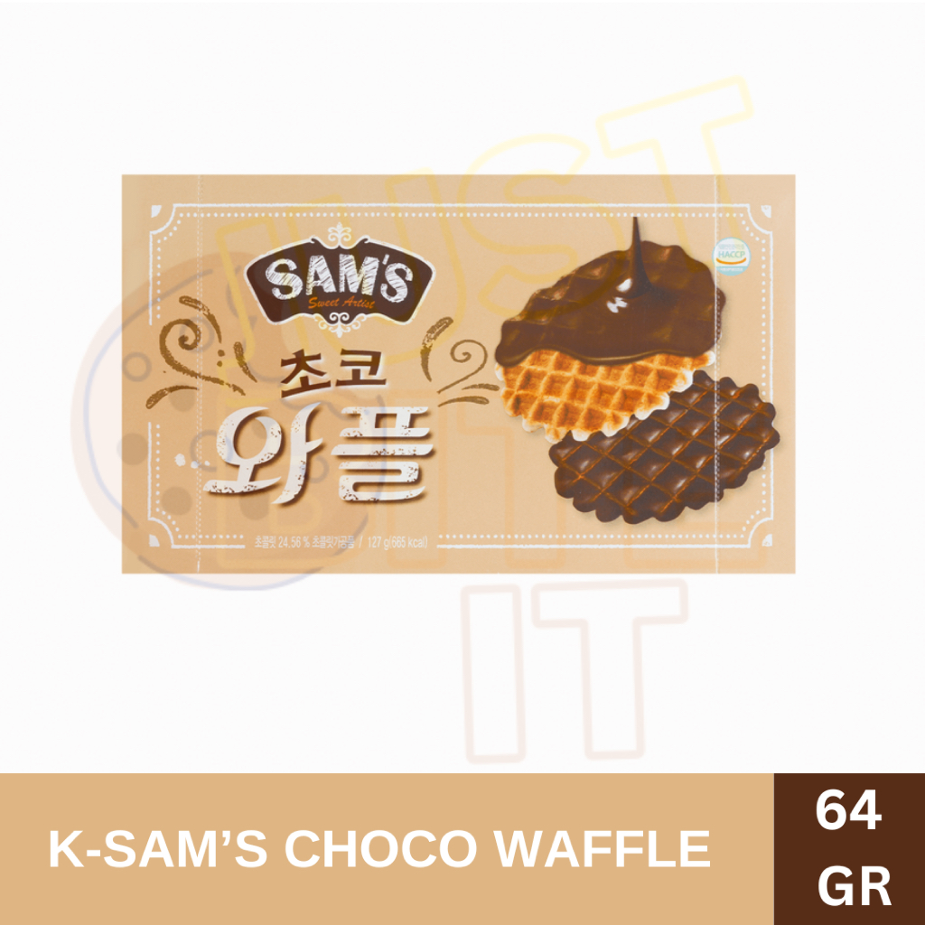 

K-SAM'S CHOCO WAFFLE / WAFFLE LAPIS COKLAT 64 GR