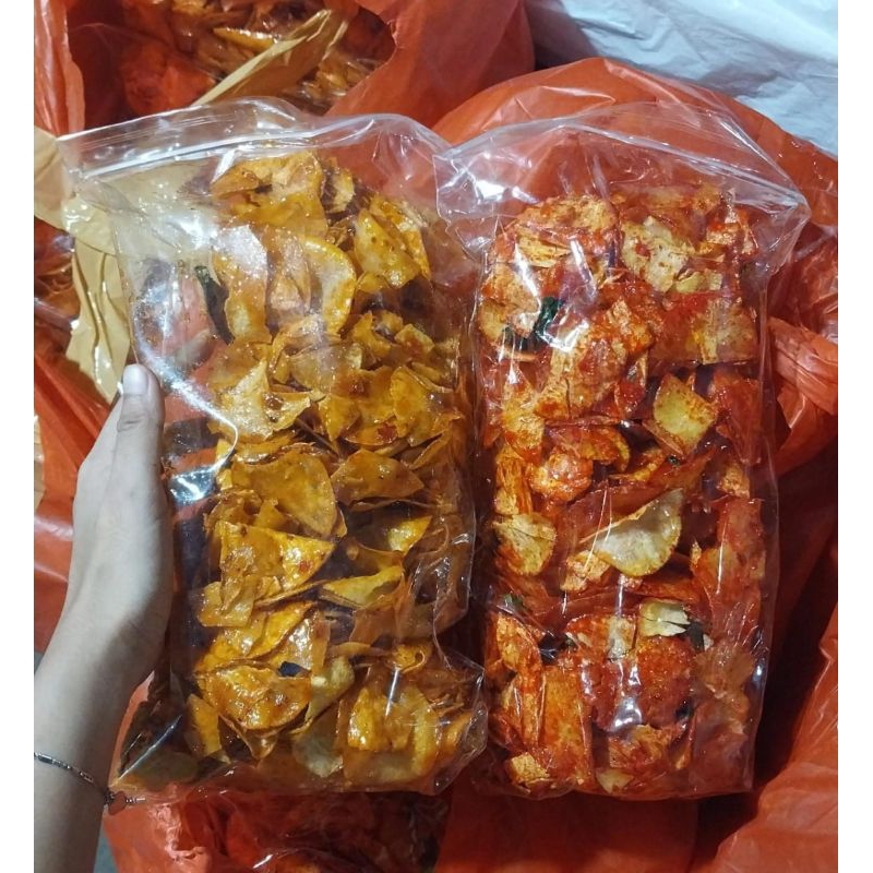 

Keripik Sanjay Balado & Rujak 500gr