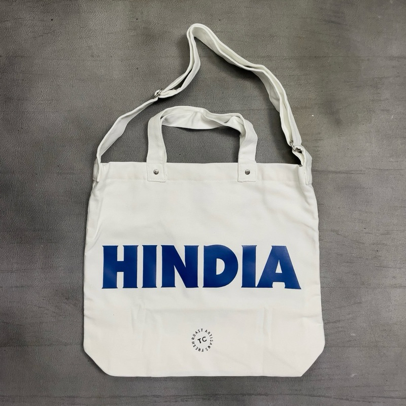 Totebag Hindia x Tanamera Coffee White | Original Merchandise Tas