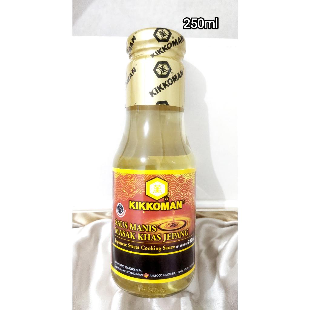 

Kikkoman Saus Manis Masak Khas Jepang - Japanese Sweet Cooking Sauce - Mirin - 250ml - Halal